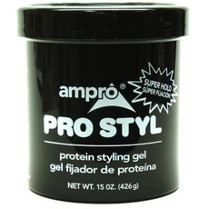 AmPro Pro Styl Protein 슈퍼 홀드 스타일링 젤 425.2g(15온스)