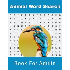 Animal Word Search Book For Adults: Large Print Wild life Puzzle Book With Solutions Paperback, Independently Published, English, 9781704983196