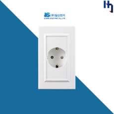 일신전기 매입 1구 콘센트 벽면콘센트 플러스, 1개