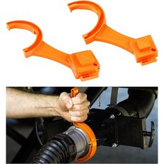 2개 세트 RV 하수구 호스 렌치 3인치 및 4인치 수컷/암수 클린아웃 캡 플러그 다목적 스패너 연결 분리용 캠핑카 필수 도구, 2개 세트 RV 하수구 호스 렌치 3인치 및 4인치 수