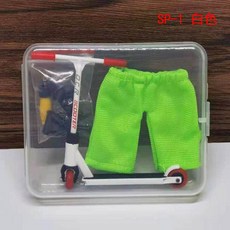 핑거 스쿠터 미니 킥보드 레드 합금 세트 교체 메탈 핑거스쿠터 2팩 스턴트, 1개