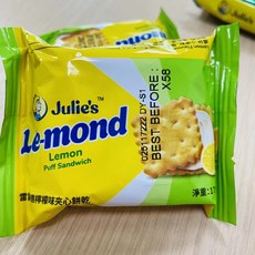 Julie's Le-mond 檸檬夾心餅乾, 3kg, 1個