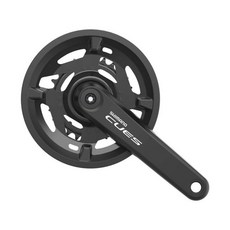 시마노 SHIMANO CUES 큐즈 프론트 체인 휠 FCU40102 체인 가드 부착 크랭크 길이/170mm 40/26T 9/10/11 SEFCU40102 EX06C, 1개