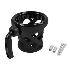 오토바이 승객 물병 거치대 음료 컵 브래킷 혼다 골드윙 GL 1800 2001-2023 확장, 01 Short Black