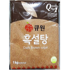 흑설탕(삼양 1K) 검정설탕 흑설탕 삼온당 소스 조미료 검정설탕 흑설탕 삼온당 소스 조미료 밀가루 식재료, 1g, 1개