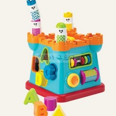 꼬미구르미 액티비티 캐슬도형놀이, 오렌지, 레드 외 혼합색상