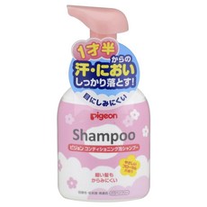 Pigeon 컨디셔닝 폼 샴푸 플로럴향, 1개, 350ml
