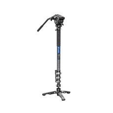 Leofoto 徠圖 MV-324C BV-10 VD-03 魔杖系列碳纖維單腳架 油壓雲台 [相機專家] 公司貨, 1個