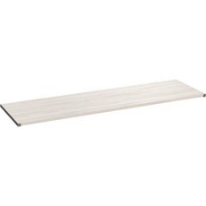 ClosetMaid SuiteSymphony 옷장 추가 액세서리 48인치 폭의 원목 상단 선반 화이트 목재, White Timber, 1개, White Timber