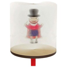 신기한 과학놀이 비눗방울 잔상효과 회전체 4인 잔류효과 관찰키트 방과후 실험키트, 4개