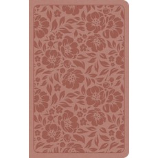 KJV Personal Size Bible Rose Gold Leathertouch Imitation Leather, Holman Bibles, English, 9781087751399