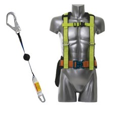 PRO6 상체식벨트16호 형광 건설 체스트 안전벨트