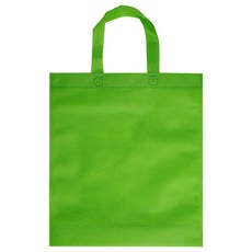 부직포가방 80g 쇼핑백 학원가방 신발주머니, 그린, 1개