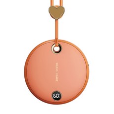 迷你暖手寶，智能恆溫，持久續航，冬季保暖必備, 暖陽橙, WS26 PLUS