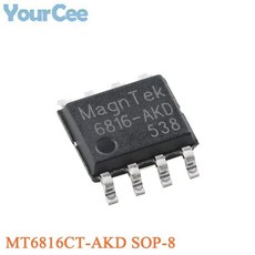 자기 회전 위치 센서 고속 각도 인코더 칩, B. 5PCS, 10. MT6816CT-AKD