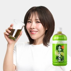 푸드올로지 그린올로지 샐러드 48시간 샐러드주스, 1L, 6개