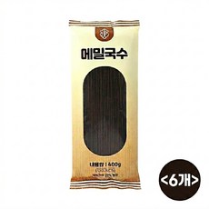 메밀국수 메밀면 글루텐프리, 6개, 400g