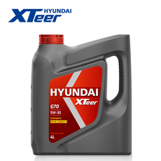 현대엑스티어 G70 5W-30 4L 가솔린 엔진오일 합성유, 1개