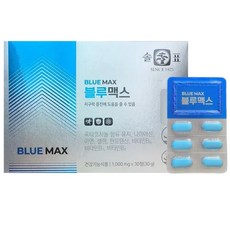 솔표블루맥스 BLUE MAX 남성 지구력 블루맥스 1000mg, 1박스, 30정