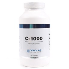 DOUGLAS LABORATORIES 維他命C-1000膠囊, 1個, 250 件