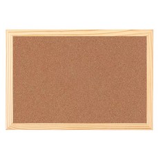 木質邊框公佈欄留言板 黑板 白板 軟木板 單面告示牌 裝飾佈置 備忘錄 廣告看板, 大號軟木板, 木質
