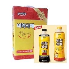 팔도 비락식혜 1.5L 1개+비락식혜 제로 1.5L 1개 총2개 + 선물용박스