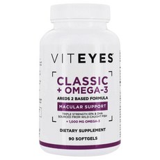비트아이즈 클래식 + 오메가-3 1000mg 소프트젤 글루텐 프리, 90개입, 1개, 90정