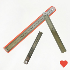 키위모양 눈금자 문구자 15cm자