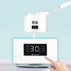 TODOM 冷噴機 美容院臉部加濕噴霧器 DT-A328, 大白色 帶防水 定時功能