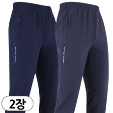 2장 여름용 남성 탄탄 트레이닝 BS 팬츠 하절기 스판 밴딩 운동복 실내 실외 두루두루 입기좋은 빅사이즈 바지 B1046