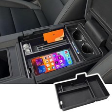 LBNCOBAG 백 센터 콘솔 오거나이저 트레이 2024 2025 2026 혼다 프롤로그 EV/2024 어큐라 ZDX 액세서리 코인 홀더 팔걸이 인서트 보관 상자가 있는 내, Armrest Storage Tray
