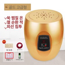 아빠는 봇짐장수 좌훈기 가정용 여성좌훈기 좌욕기, 클래식 골드, 1개, 기본 색상