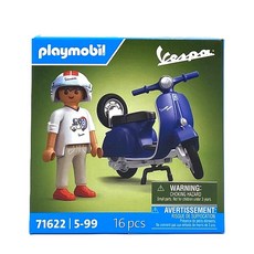플레이모빌 71622 베스파 150 스프린트 벨로체 블루, 1개