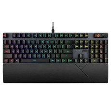 ROG 레인저 2 RX 게이밍 유선 기계식 키보드, 블랙, RX 청축 PBT, 제조사축