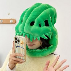 코스프레 뼈모자 공룡 해골 스켈레톤 덮개 공연용