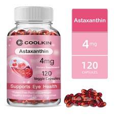 아스타잔틴 4mg - 심혈관 건강 혈류 촉진 항산화, 1개, 60정