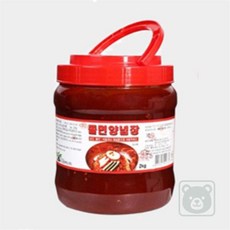 꼭필스 양념장 2kg 쫄면용 냉면양념, 1