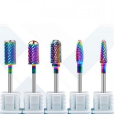 1세트 타공 레인보우 드릴비트 네일 5P 09FARM S 절삭 텅스텐, 1개