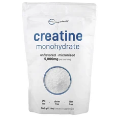 매우편하고 Micro Ingredients 크레아틴 일수화물 무맛 500g(1.1lb) 끝내주게잘나가는상품, MicroIngredients크레아틴일수화물무맛500g, 500g, 1개