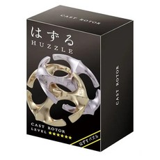 魔金 HUZZLE 腦攻 6-10 Rotor 錨 金屬益智解謎玩具 - 空間思維挑戰, 1個
