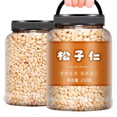 중국산잦 수입 황잣 백두산잣 신형, 4개, 250g