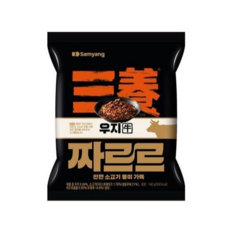삼양 우지 짜르르라면 140g, 6개