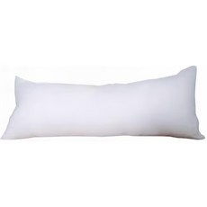 長抱枕棉芯 50x120cm (台灣製), 白色, 1個