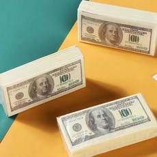 肥婆奶奶 美金面紙 美元紙巾 袖珍面紙 衛生紙 交換禮物 創意鈔票面紙, 1個, 美金, 10