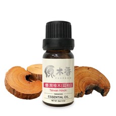 原木香 純天然精油 COA認證, 1件, 10ml, 台灣檜木(扁柏)精油