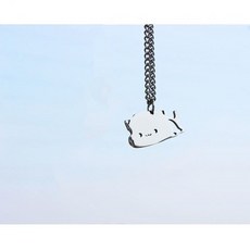 嚴選商品 我可以抱你嗎愛我就貼貼項鏈可愛情侶閨蜜項鏈創意抱抱貓咪不銹鋼, 1個, 乖乖貓【一條裝】