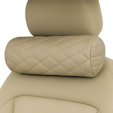 볼체 메모리폼 차량용목쿠션 자동차 목받침 목베개, 2개, 05.아이보리 베이지
