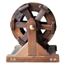 목재 지름 수도관 연결 60cm 가능 물레방아 사용 워터펌프 장식 실내외 연못 분수, A. 지름 20센티 무수거치대