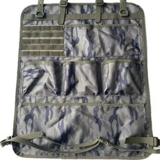 多用途收納袋多功能汽車座椅收納靠背露營置物袋戶外車載牛津布袋 一體式多功能收納袋 汽車後備箱儲物袋 後車廂收納 儲物袋, 迷彩