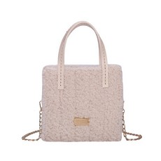 (한국어 영상)미우크굿즈 토드백 망스티치 가방만들기 키트 코바늘 가방뜨기 네트망 초보 도안, 1개, 베이지